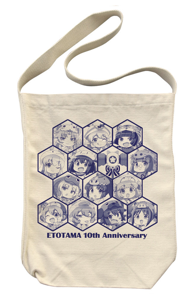 Cospa 0922 ★限定★えとたま 10th Anniversary ショルダートート [えとたま]