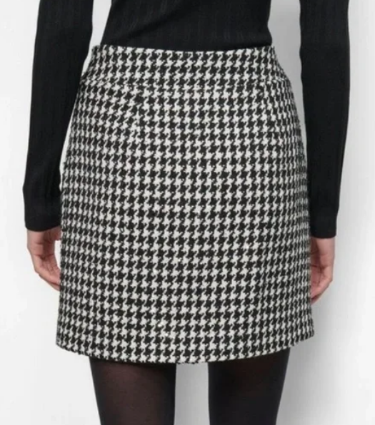 [S] DKNY SEQN HOUDNST ZIP FRONT MINI SKIRT, DJ4K9528-I3D [FINAL SALE] (SD1301)