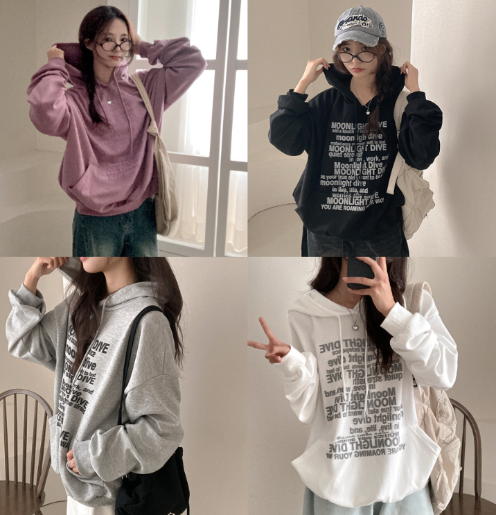 早秋預訂｜MOON DRIVE連帽衛衣