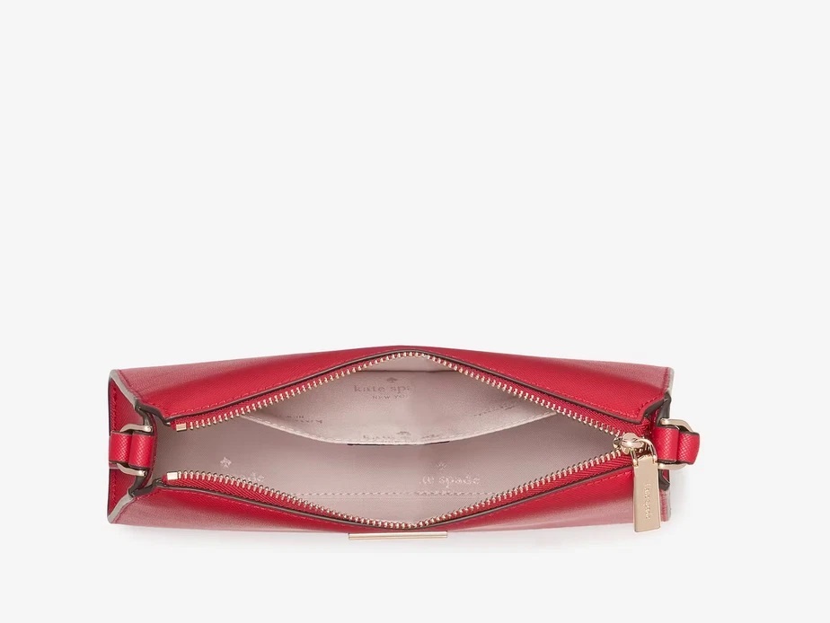 [S] KATE SPADE PERFECT CH KI981 KENZIE LIMITED SMALL CROSSBODY SAFFIANO PVC, 196021554261 (SKS1618)