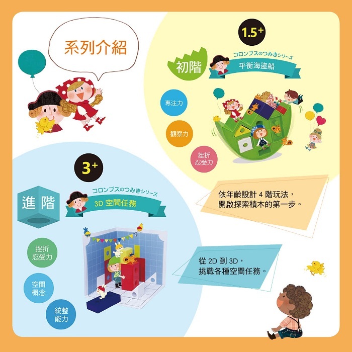 《 小康軒 》平衡海盜船益智積