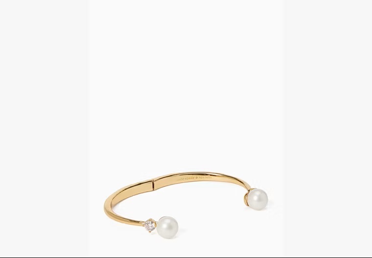 [S] KATE SPADE O0RU3145 PEARLS OF WISDOM BRACELET,CREAM MULTI, 767883554265 (SKS1246)