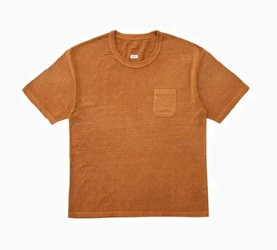 9/3 RE-STOCK: VISVIM JUMBO TEE S/S (UNEVEN DYE) - ORANGE PRE ORDER ITEM (預訂中)