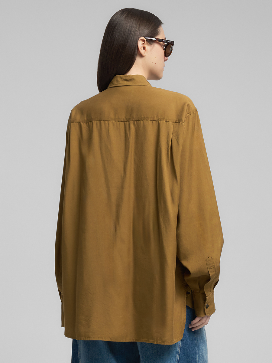 輕柔寬鬆版襯衫