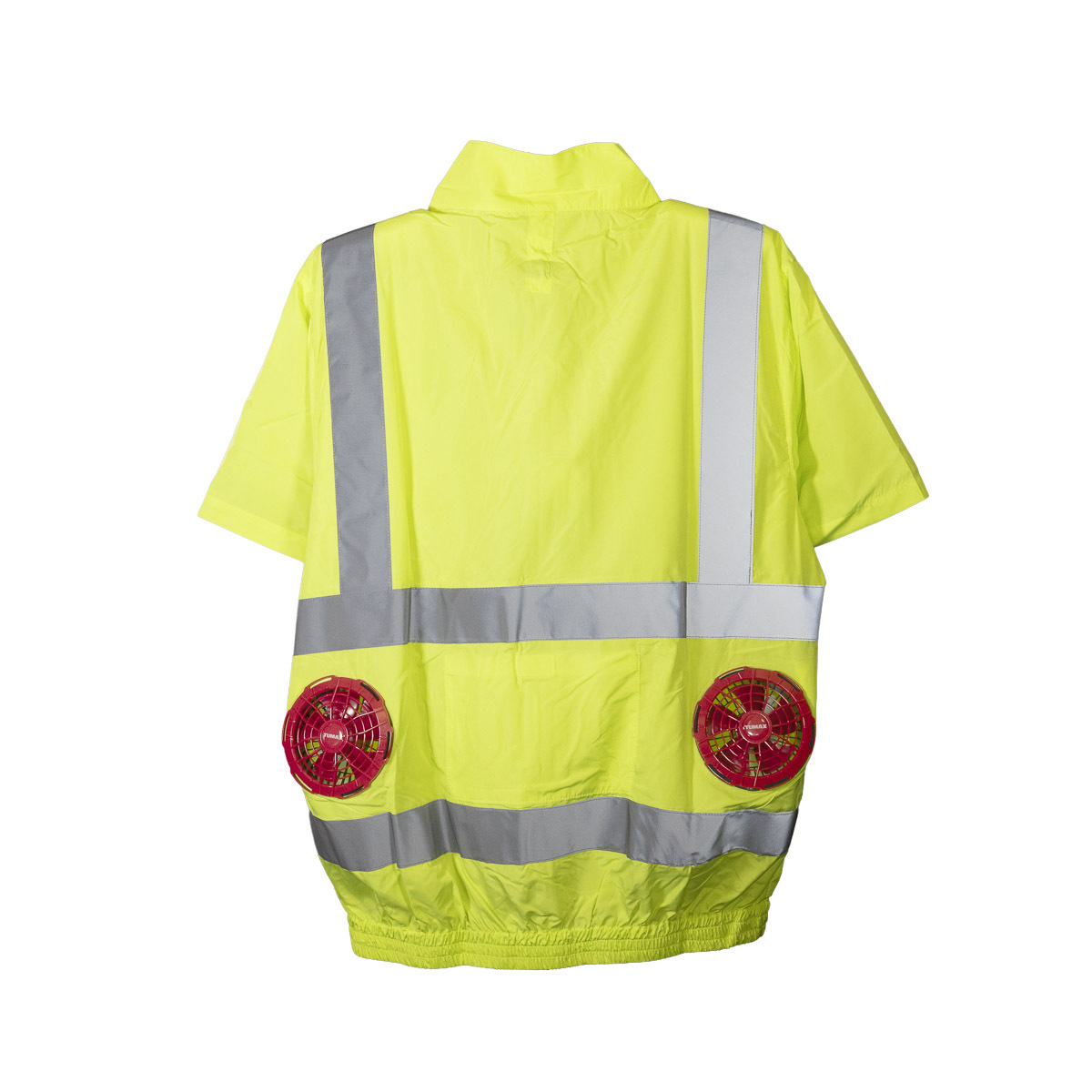 Tumax  24V涼感空調服 [短袖黃色反光帶]