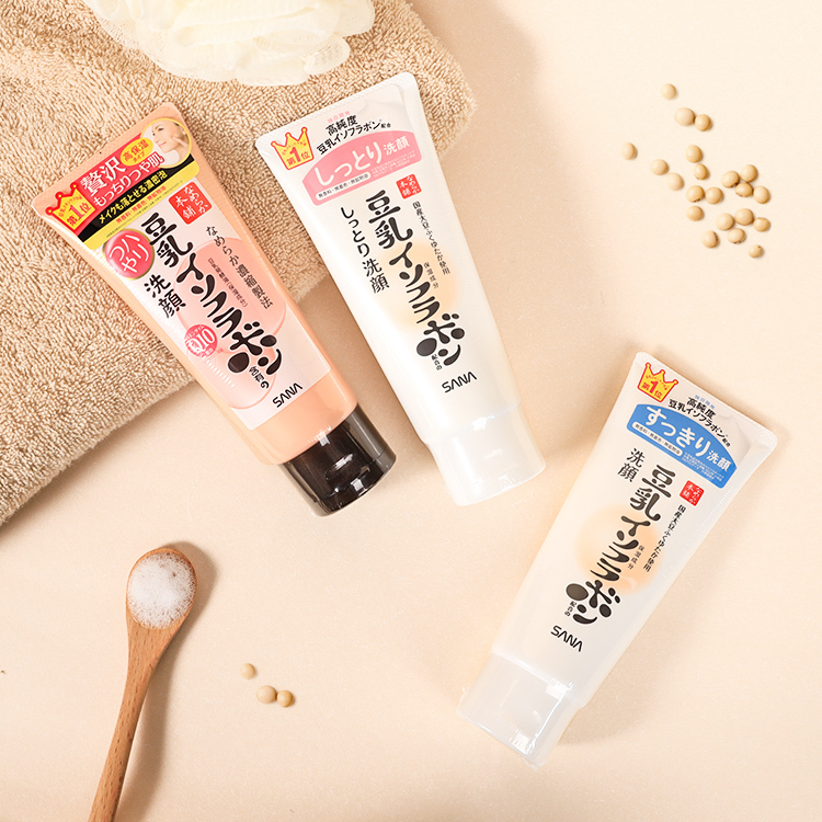 日本 SANA莎娜 豆乳美肌洗面乳 150g【AR005】