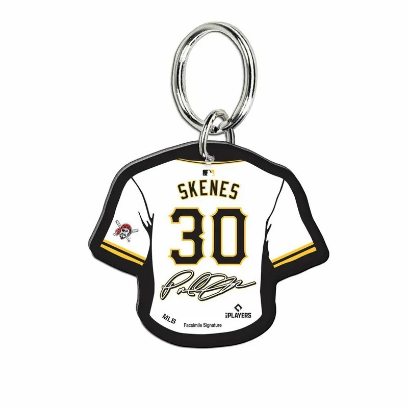 MLB配件 Paul Skenes 匹茲堡海盜 小鬍子 球衣 鑰匙圈 Wincraft 官方授權正品 全新