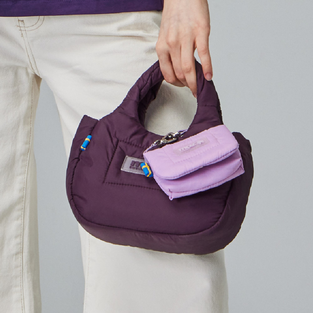 moz瑞典 駝鹿 Light 空氣 雲朵包(深紫)小