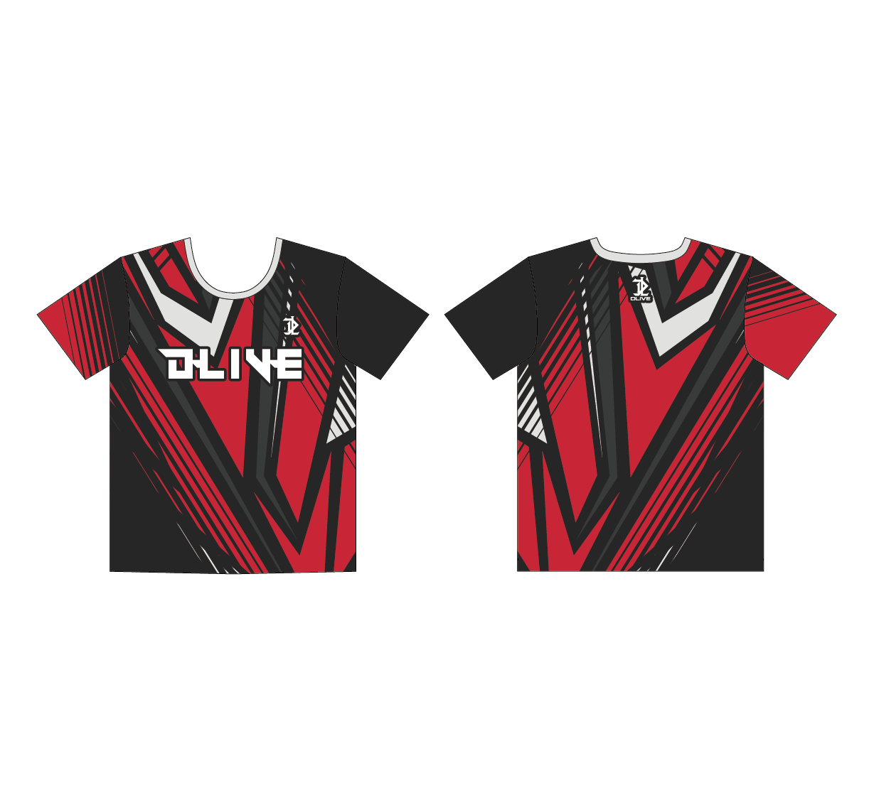 昇華圓領羽球服 - 捍衛