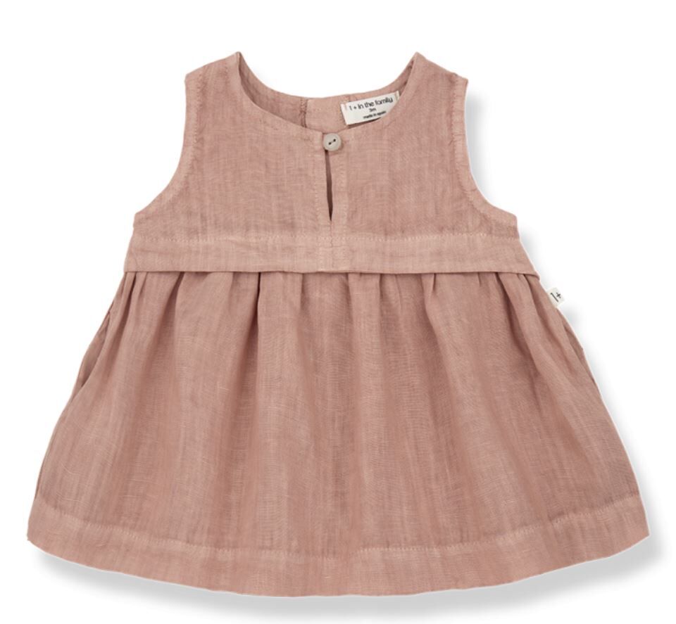 1+ in the family 簡約亞麻洋裝 GEORGINA tuscany