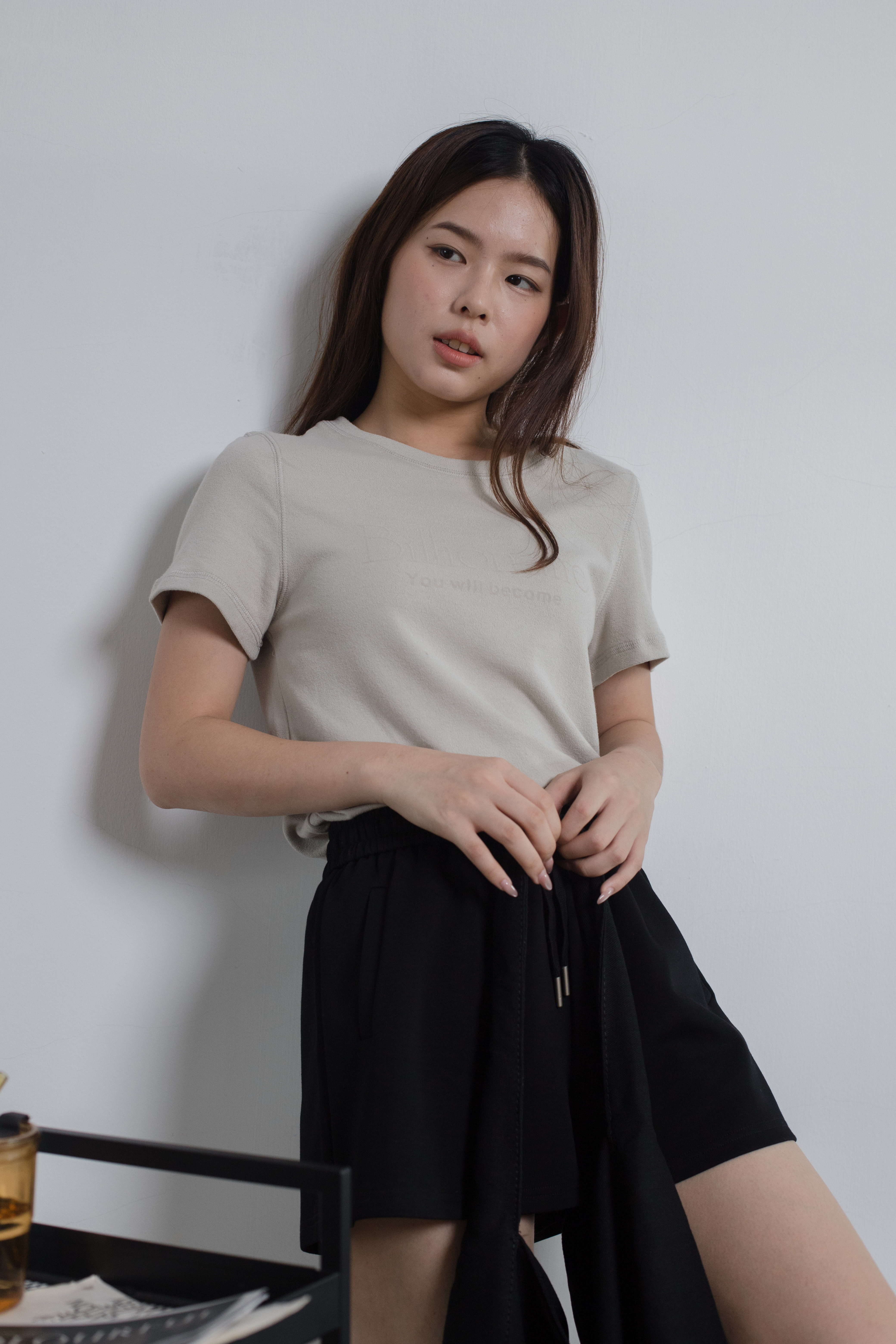 Billionaire Crew Neck Tee Beige -2479TSBEI