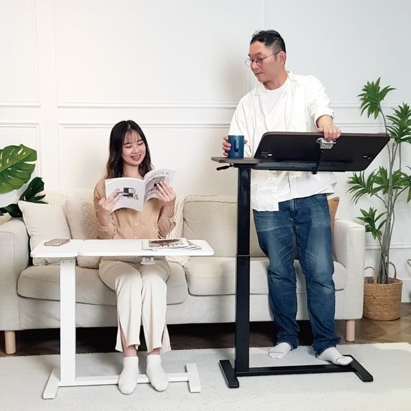 aka 雙桌面翻升邊桌