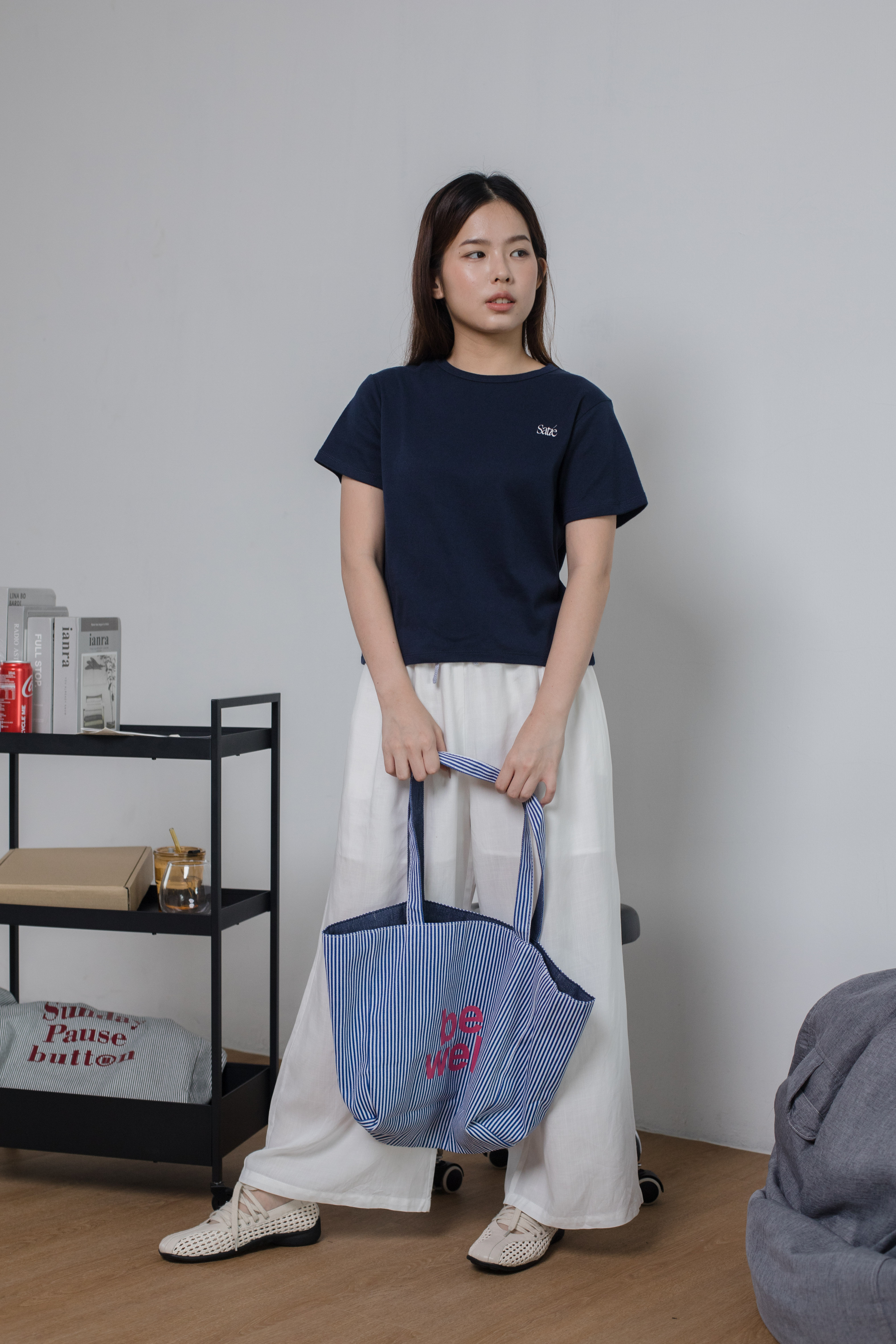 Satze Relaxed Tee  Navy - 2483TSNAV