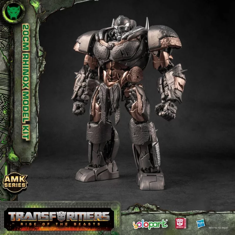 《TRANSFORMERS 變形金剛》Yolopark AMK 電影 變形金剛：萬獸崛起 AMK 犀牛 半完成組裝模型