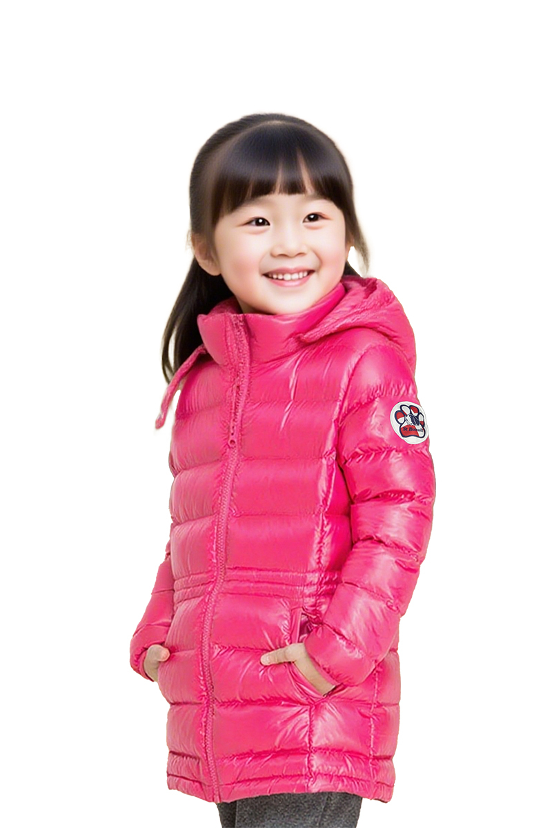 中長款羽絨服│女童 8117