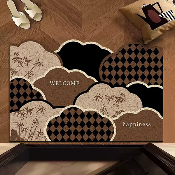 墨香雲朵進門除塵地墊