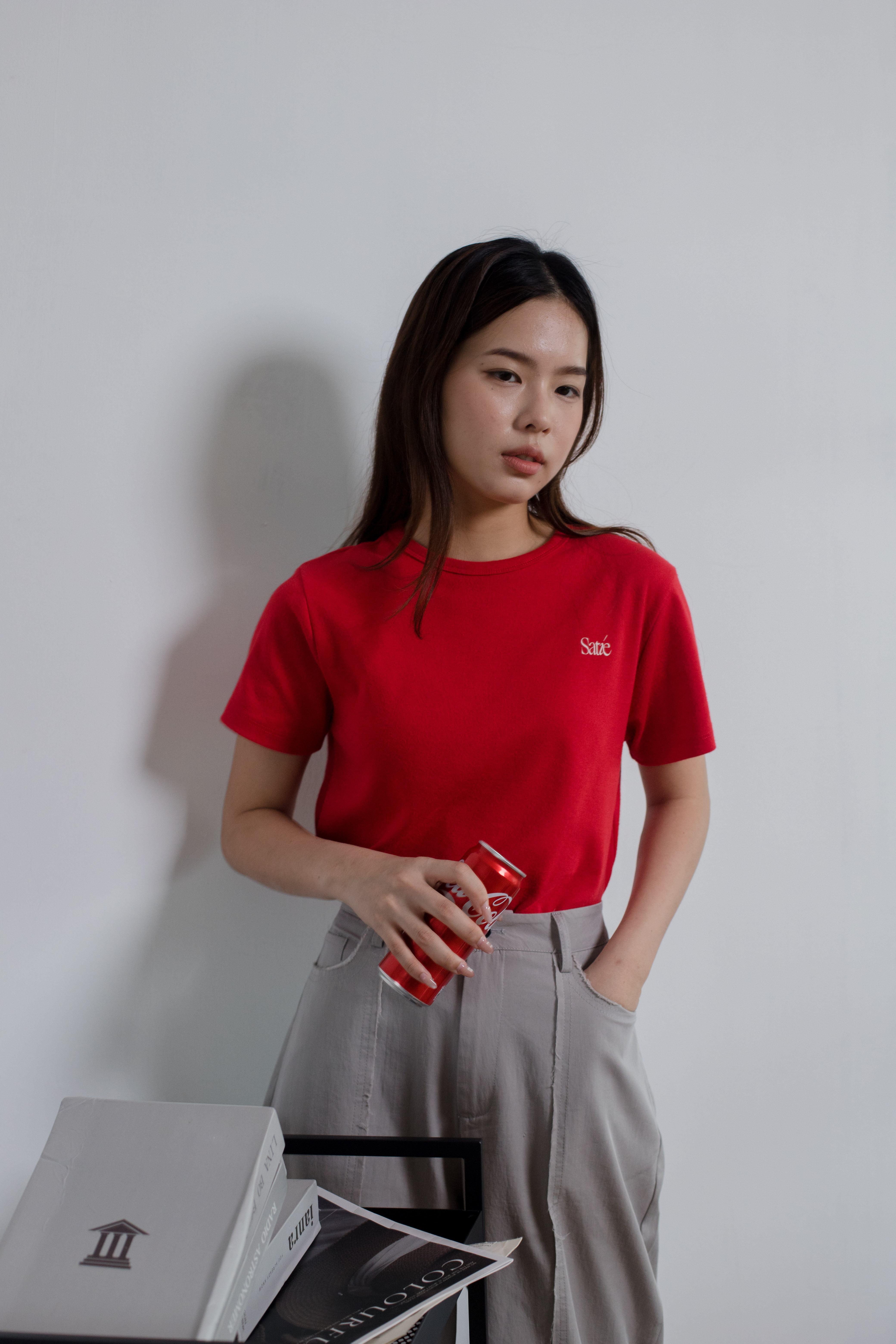 Satze Relaxed Tee Red - 2483TSRED