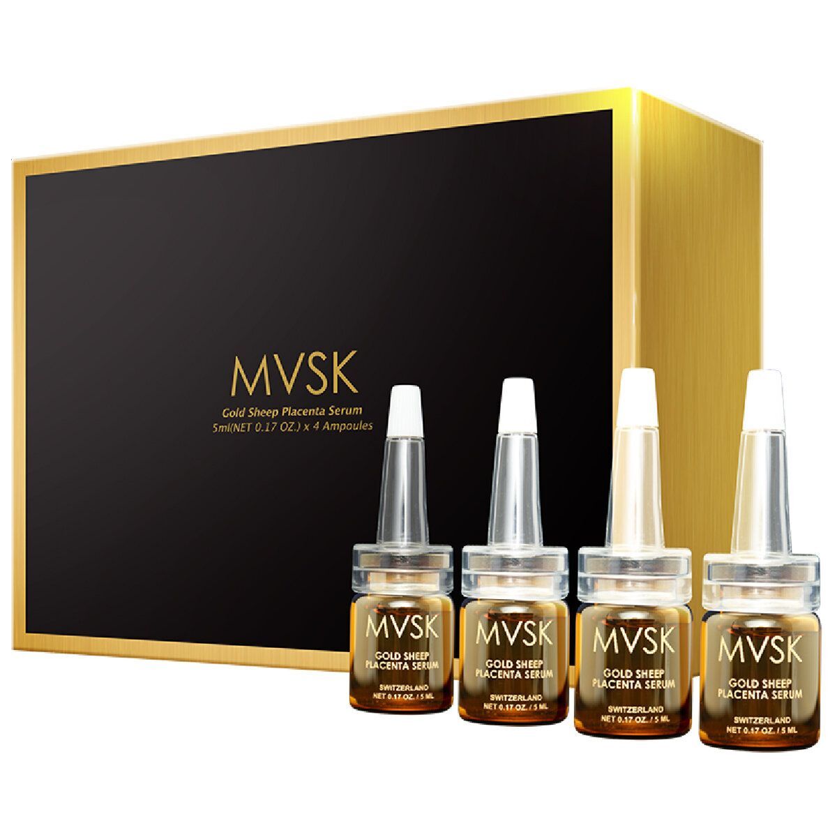 MVSK (3盒特惠裝)黃金羊胎素再生精華(5毫升*4支)【原装正品行貨】