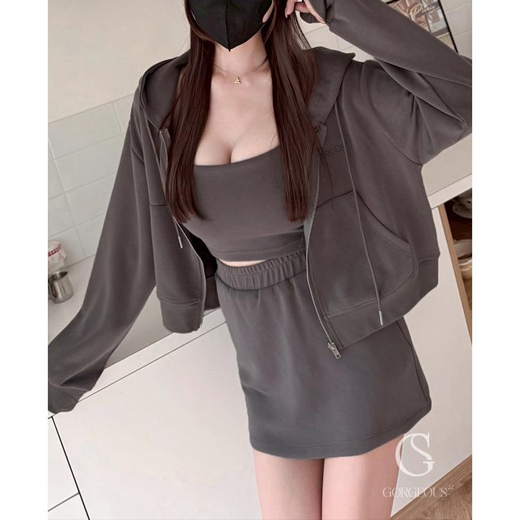 G9656 現貨「PRO'skin太空系-A字褲裙」