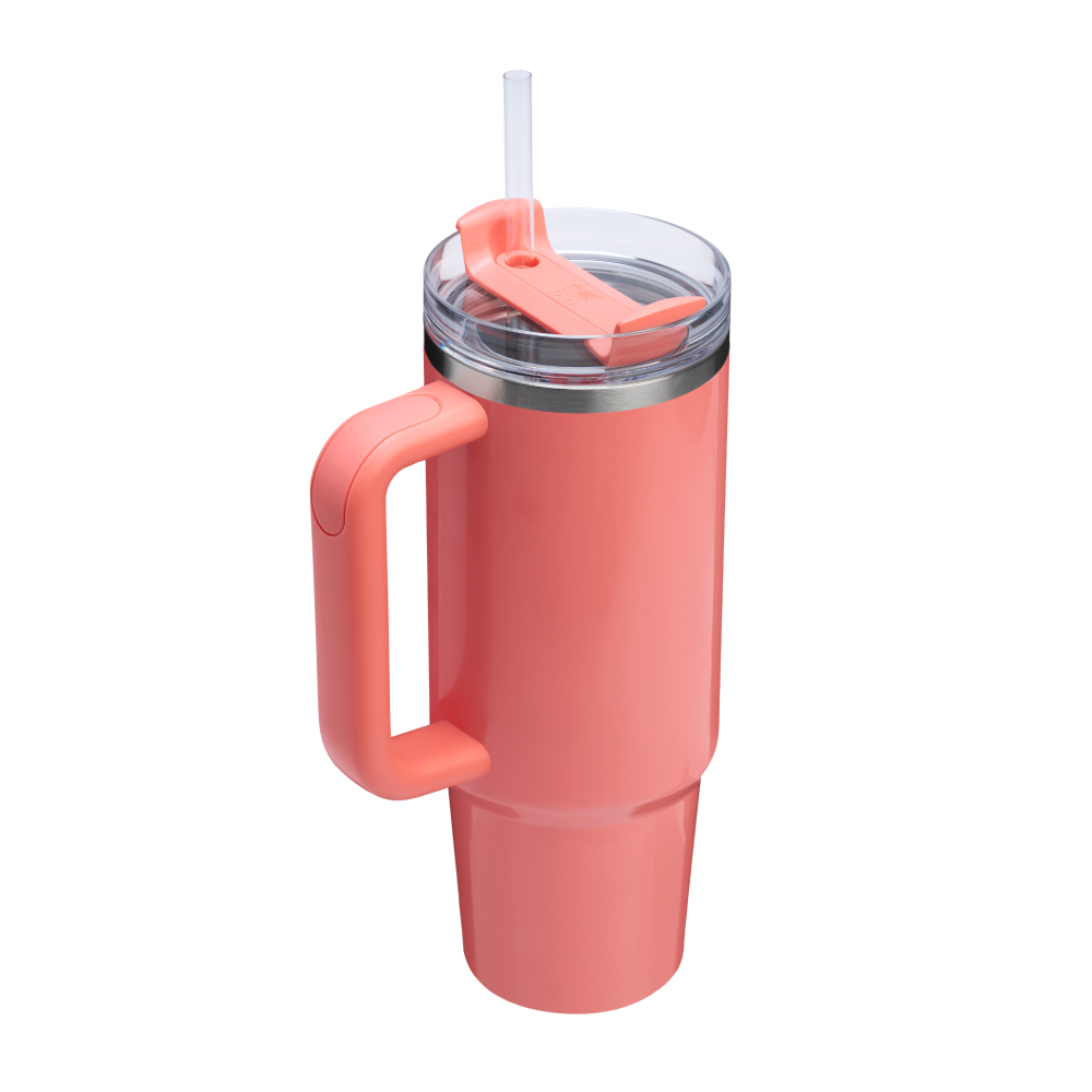 STANLEY 冒險系列 吸管隨手杯2.0 0.88L / 炫彩橘