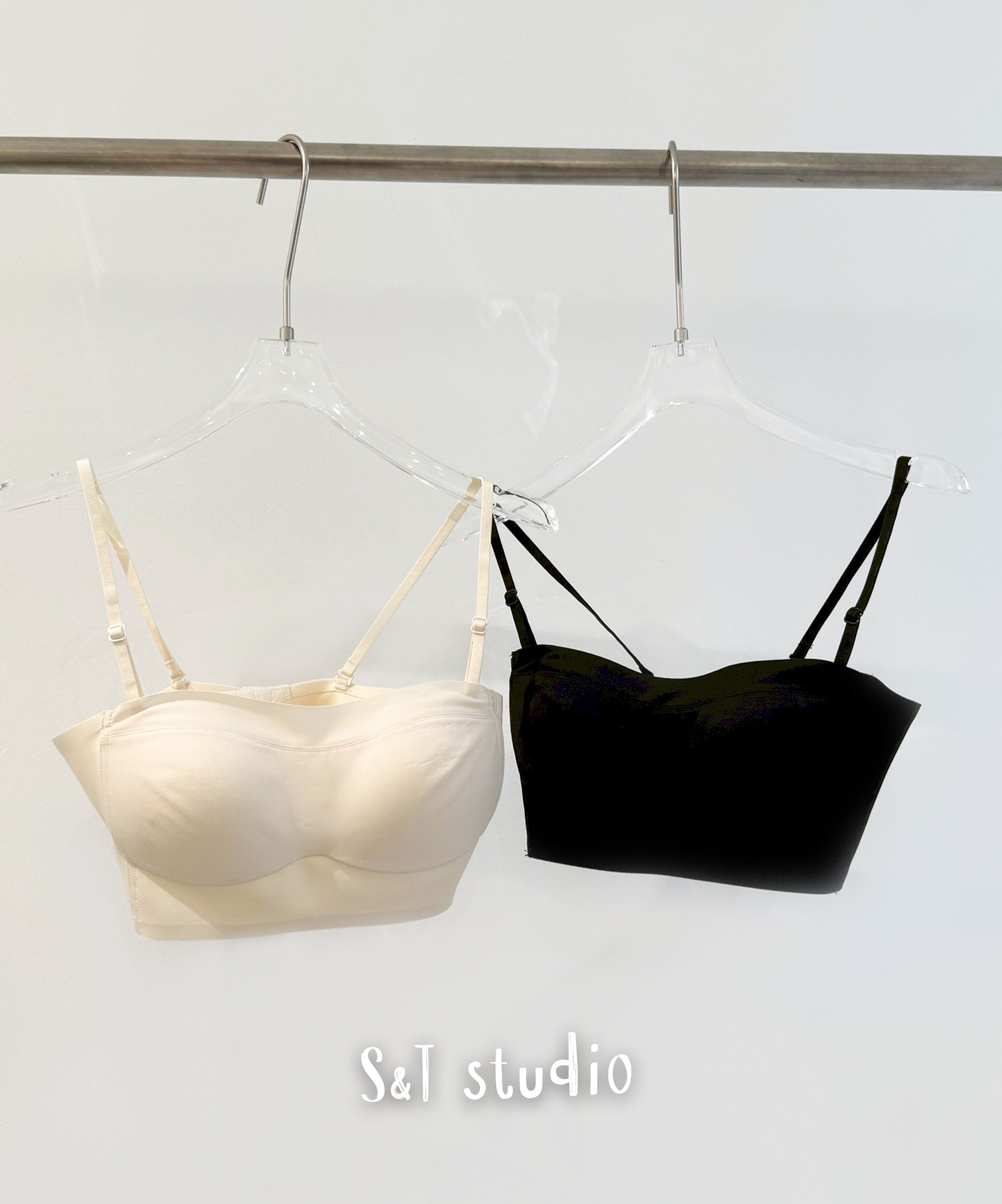可調式BRA TOP (兩色)