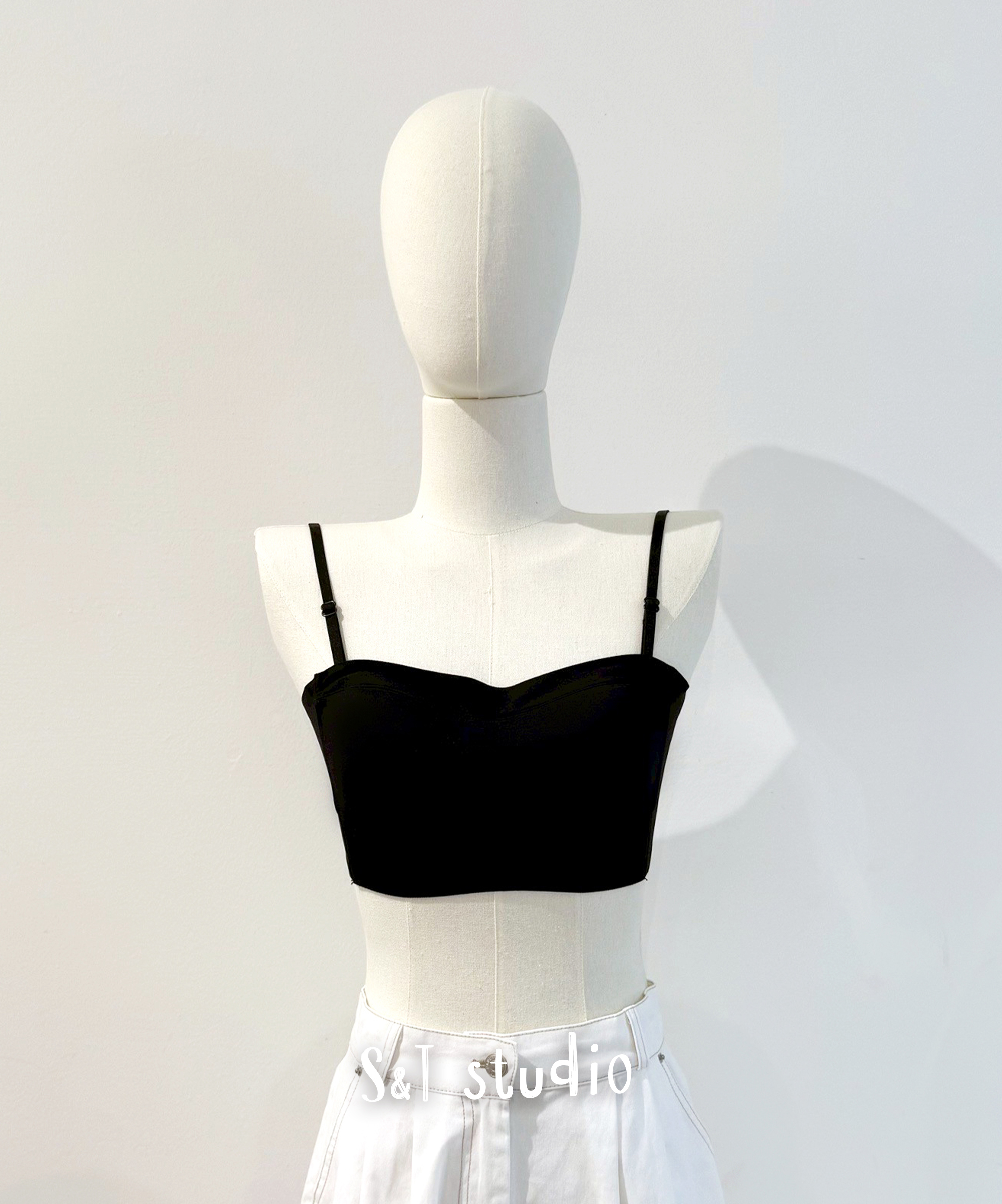 可調式BRA TOP (兩色)