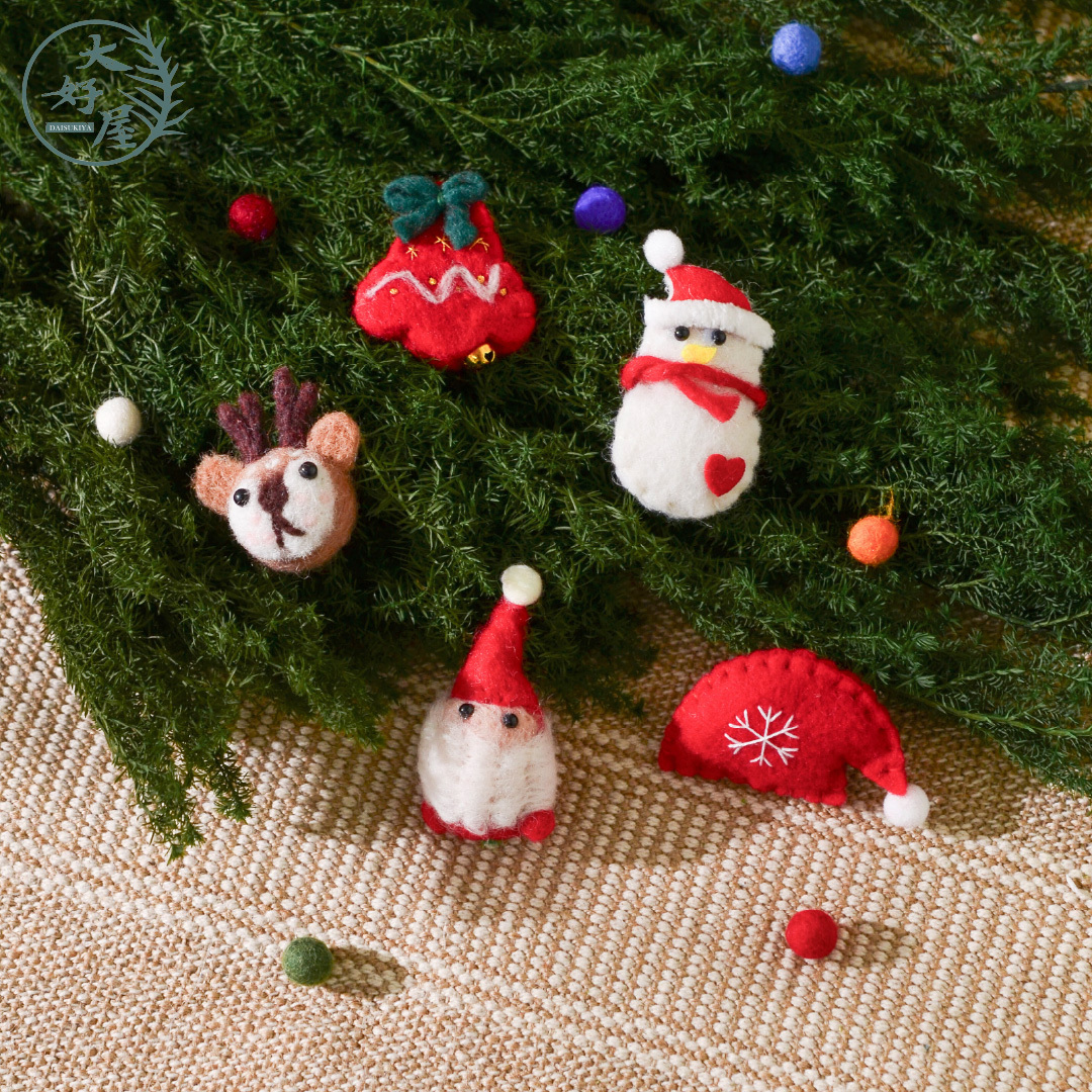 聖誕裝飾配件(毛氈裝飾)