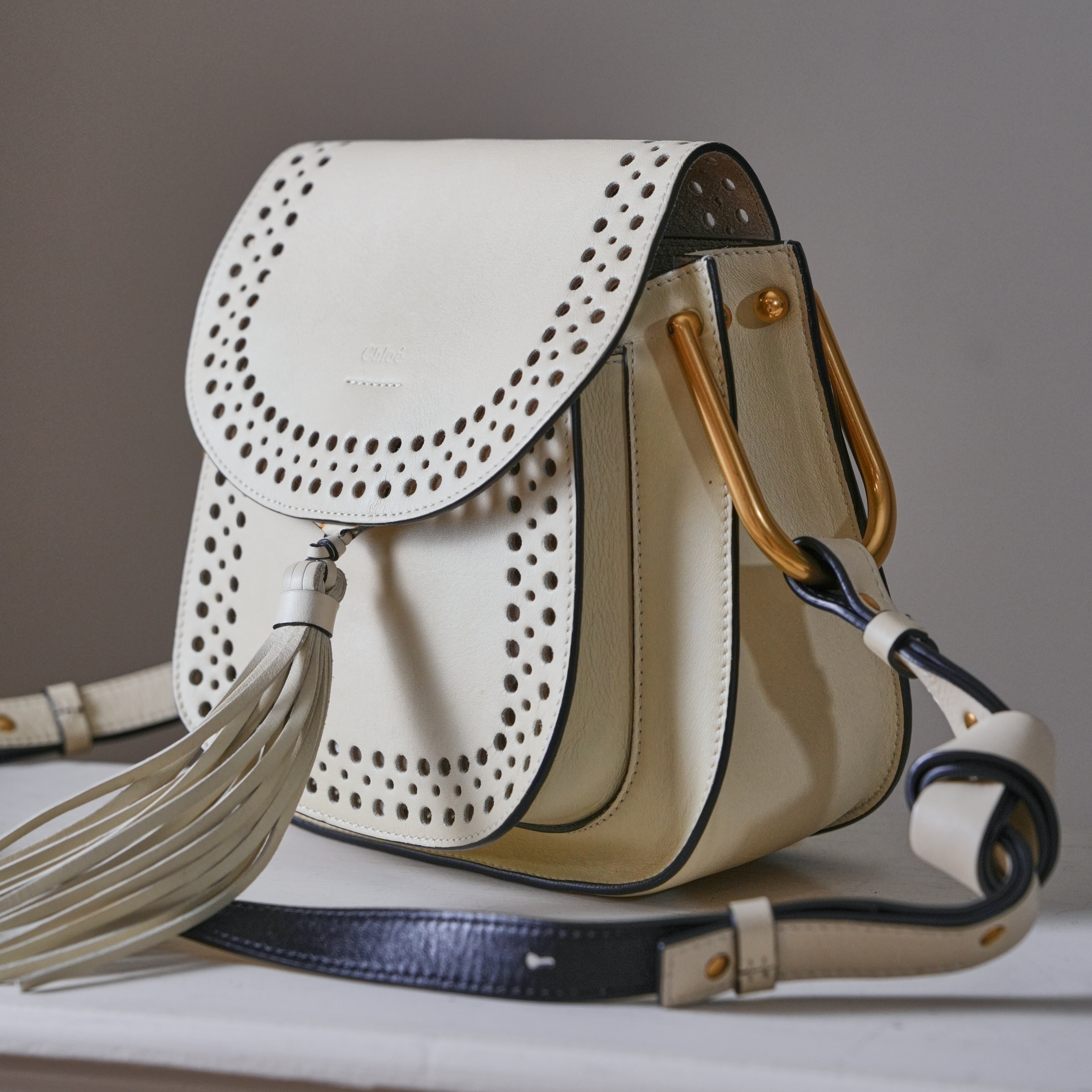 Chloe 流蘇馬鞍包