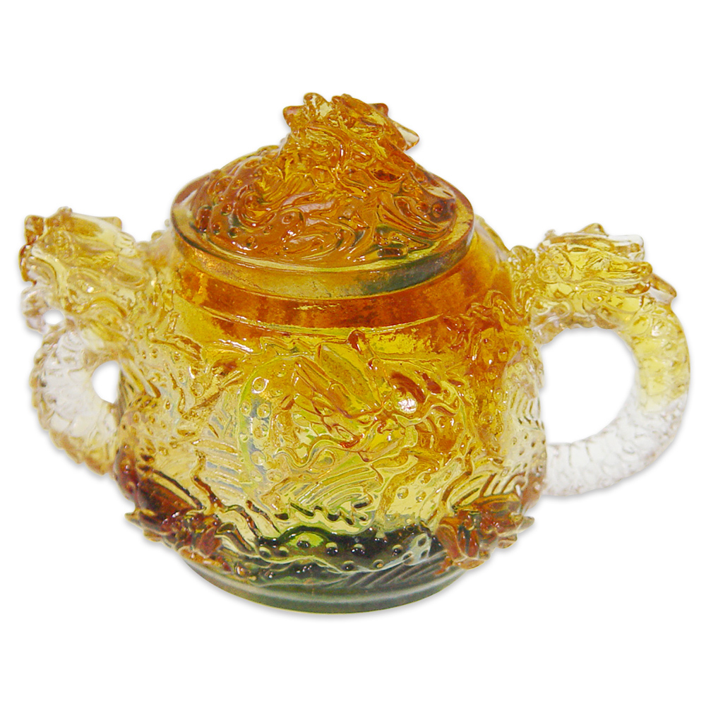 居家開運珍藏琉璃壺 九龍至尊｜九龍聚福招財吉祥擺件