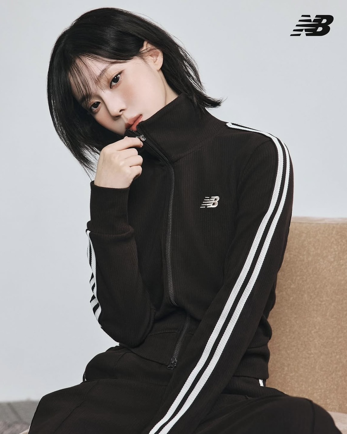 <冬天同款❤️‍🔥> New Balance 羅纹合身短身外套 三色