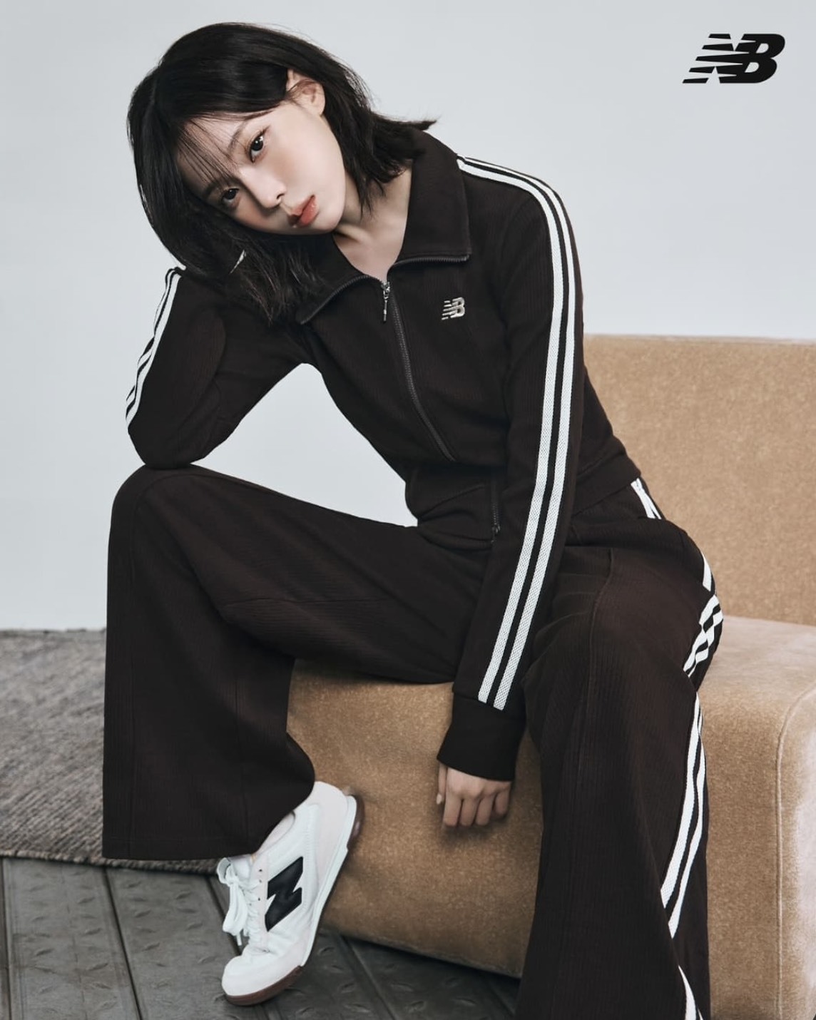 <冬天同款❤️‍🔥> New Balance 羅紋運動寬褲 三色