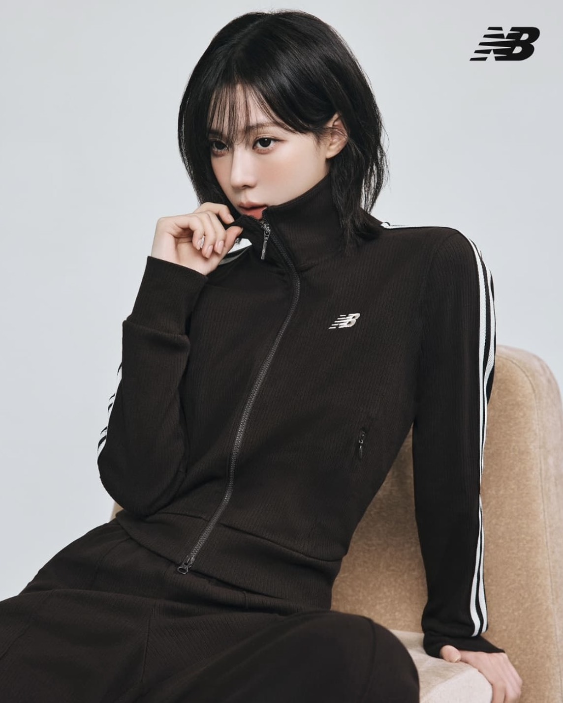 <冬天同款❤️‍🔥> New Balance 羅纹合身短身外套 三色