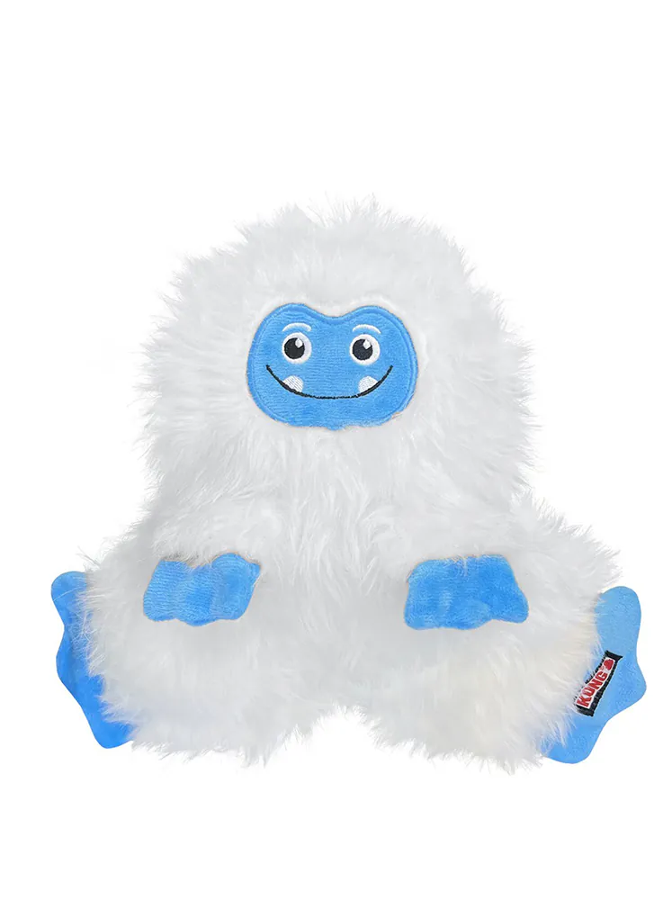 【寵物陪伴、抗憂鬱玩具】KONG 聖誕節玩具系列-長毛藍雪怪