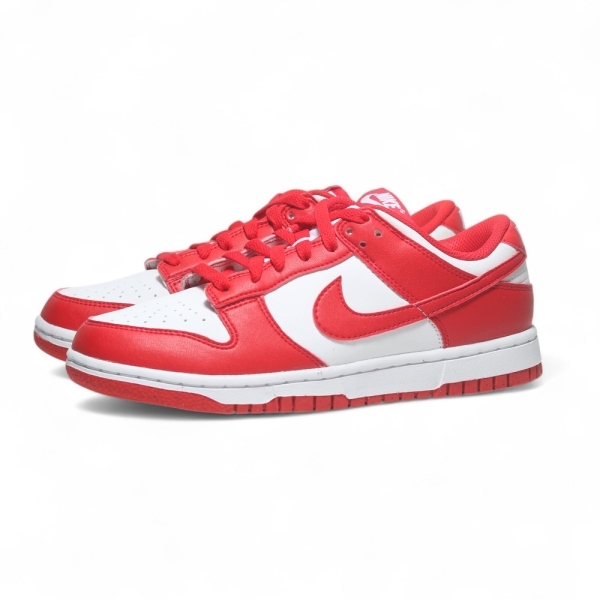 NIKE 休閒鞋 W DUNK LOW NEXT NATURE 白紅 復古 女 DD1873-116