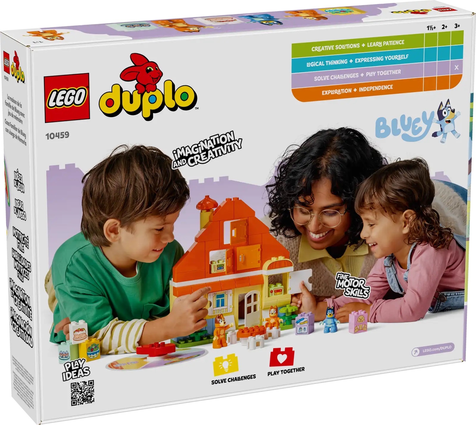 樂高 DUPLO 10459 布麗的家和記憶遊戲 ｜ LEGO DUPLO 系列 ｜ 飛米樂高專賣店