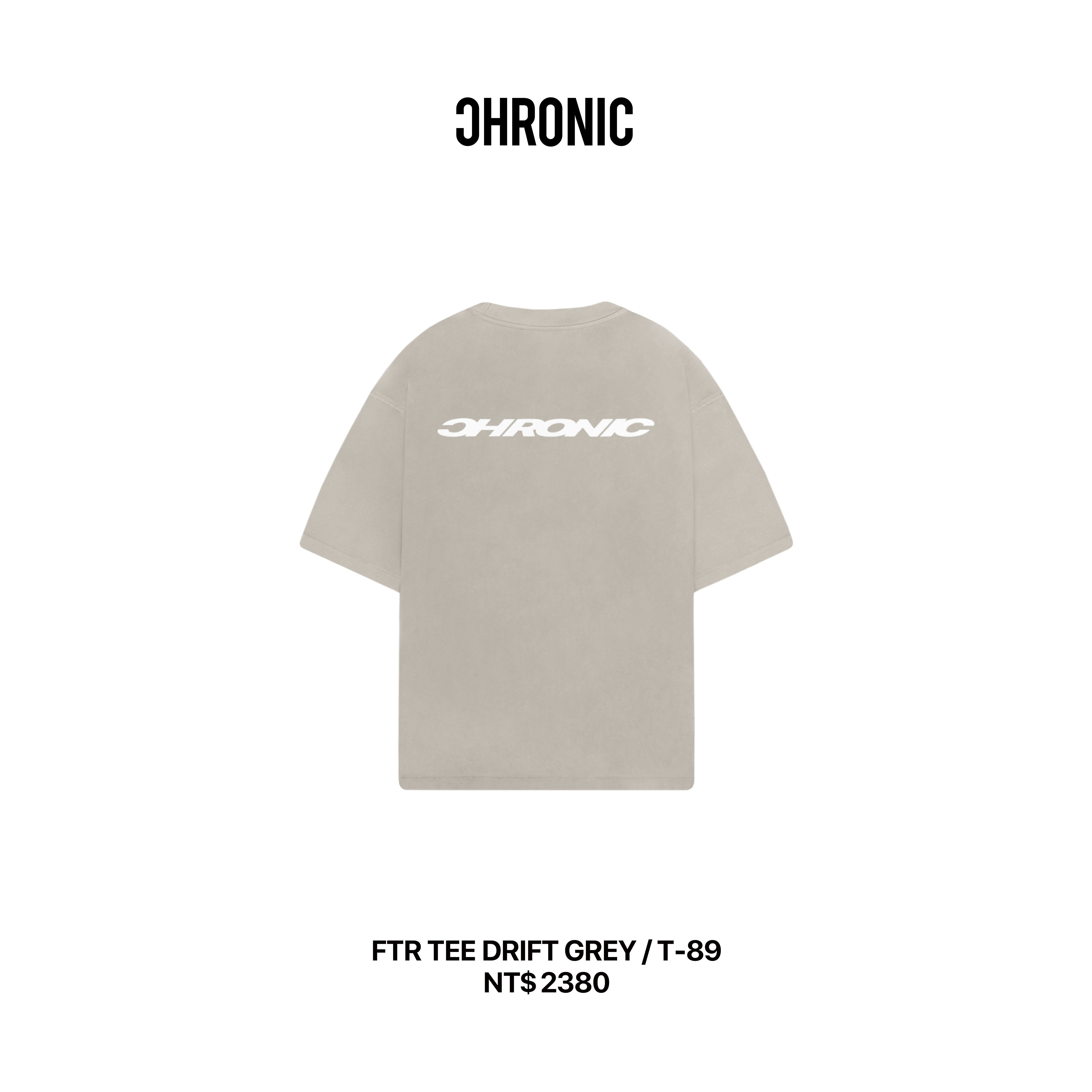FTR TEE DRIFT GREY / T-89