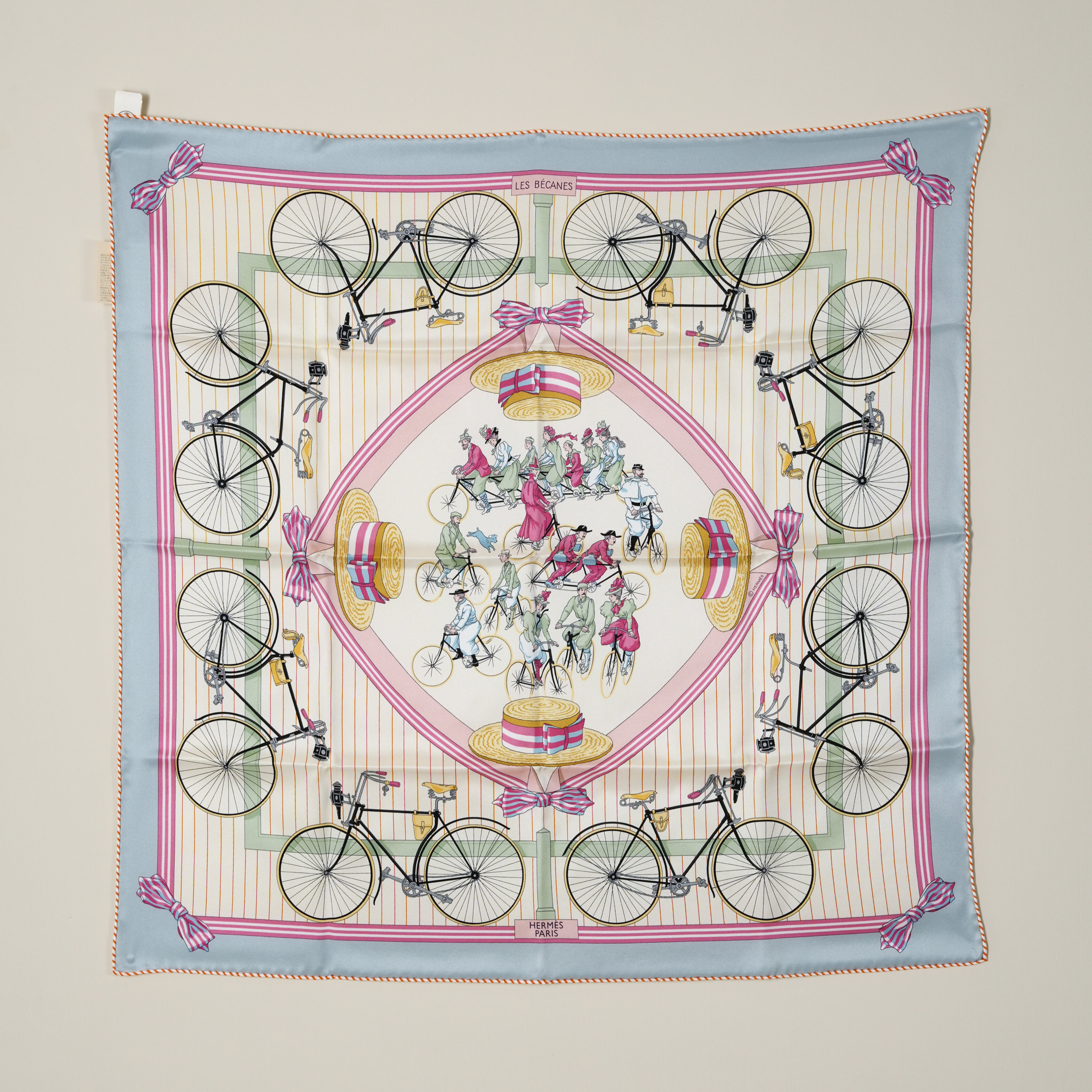 Hermes 腳踏車絲巾