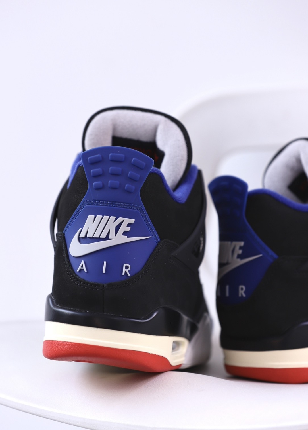 Air Jordan 4 Retro Rare Air系列 "White Lettering" 黑紅藍 男鞋