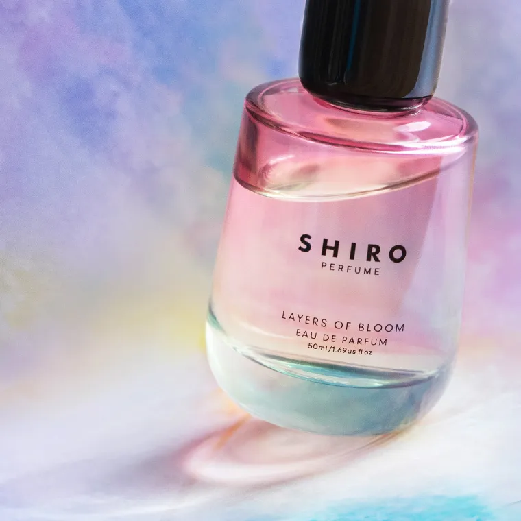 香水(女性用) SHIRO LAYERS OF BLOOM Eau de Parfum 50ml 日本製SHIRO LAYERS OF BLOOM 香水50ml
