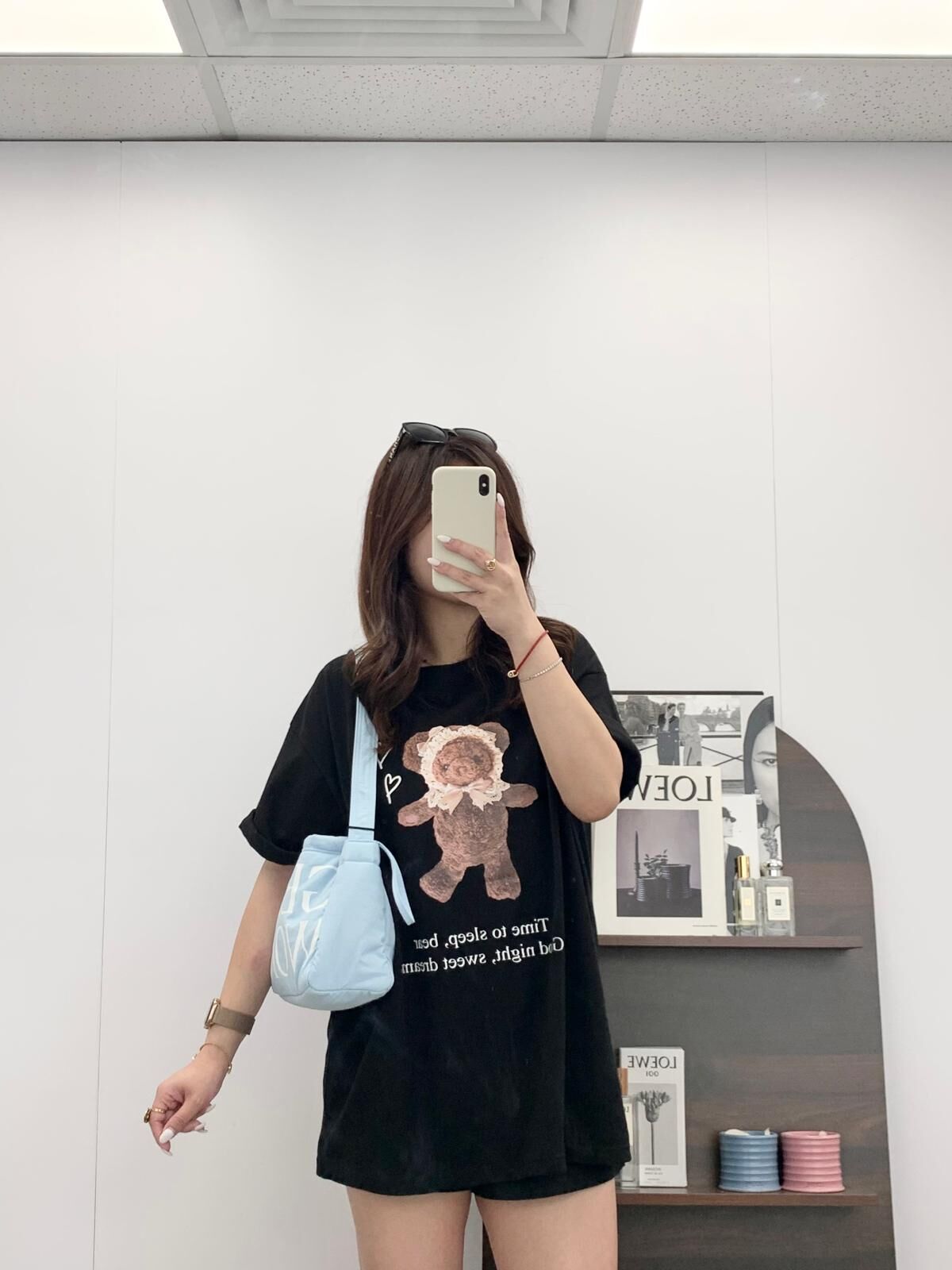 Gentlewoman Dumpling Bag(Blue Butterfly)