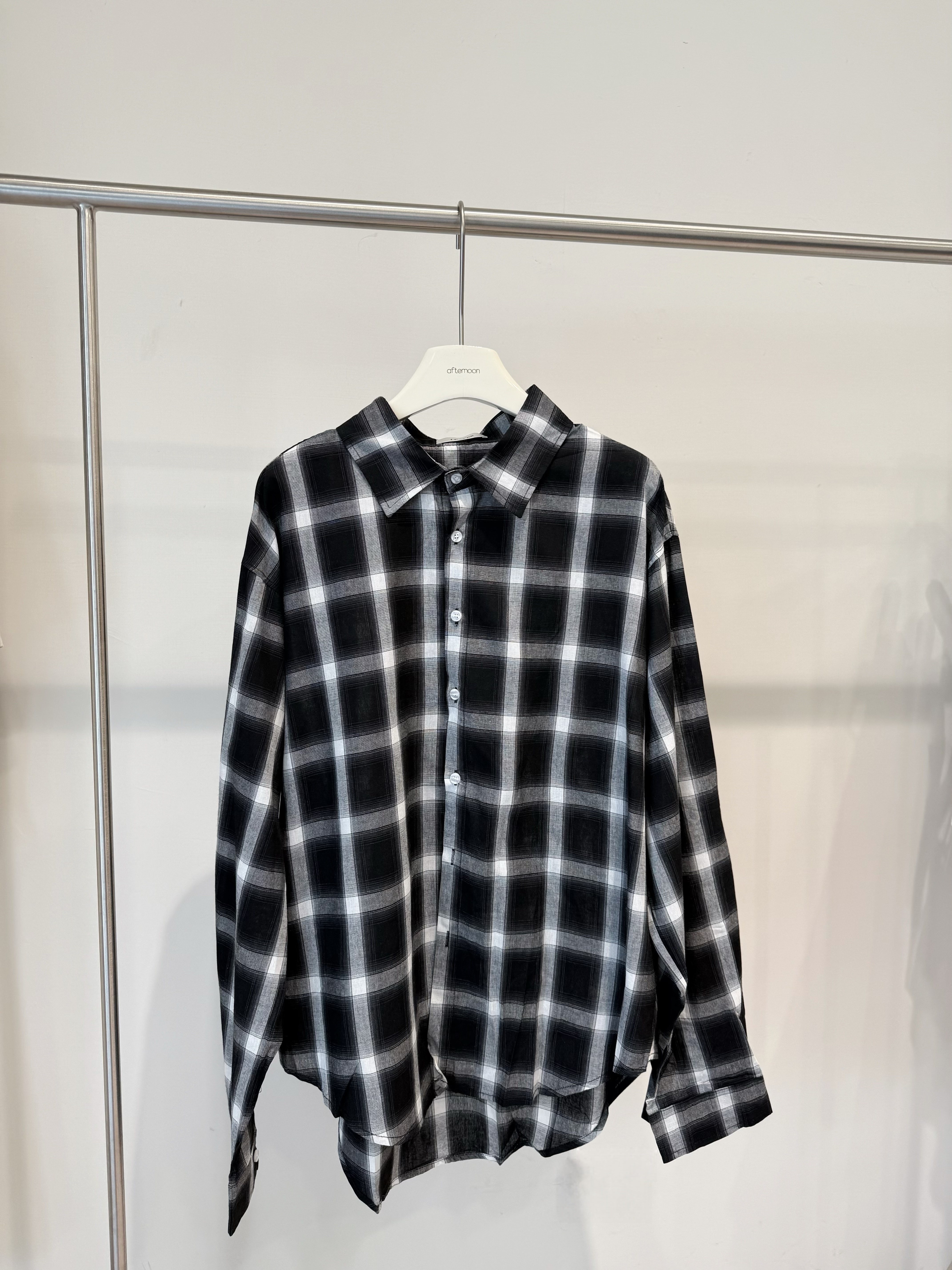 1862 寬鬆格紋襯衫