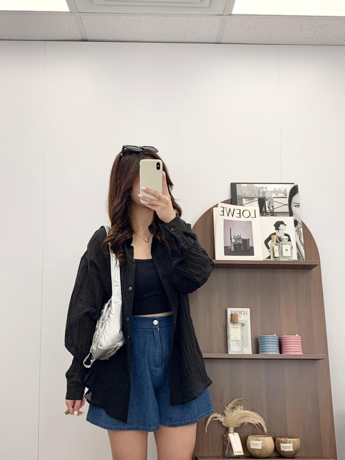 Gentle Woman Dumpling Bag(Silver Starlight)