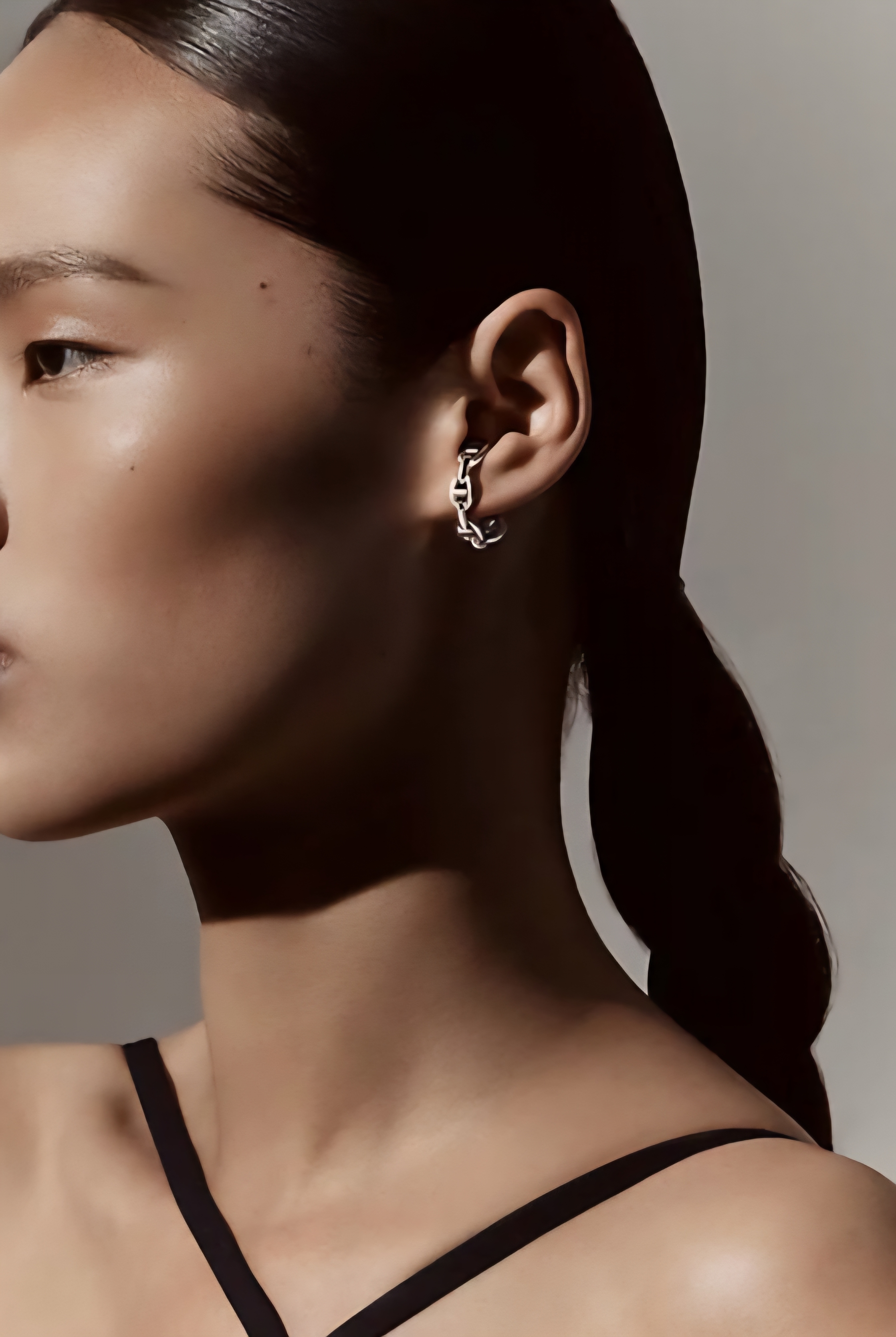 Hermes Chaine d'ancre Enchainee ear climber earring