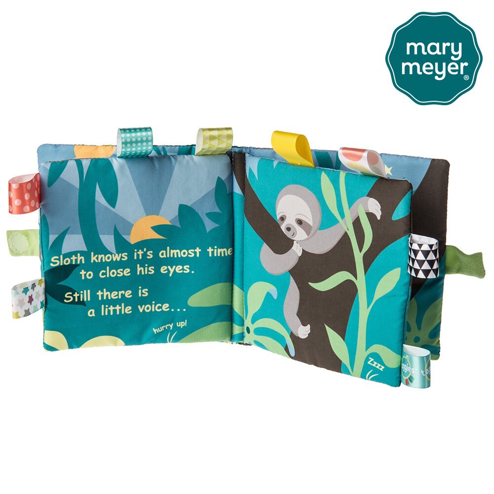 【樂森藥局】美國 MaryMeyer蜜兒  標籤/柔軟布書  安撫玩具 嬰兒玩具 安全 柔軟 沙沙紙