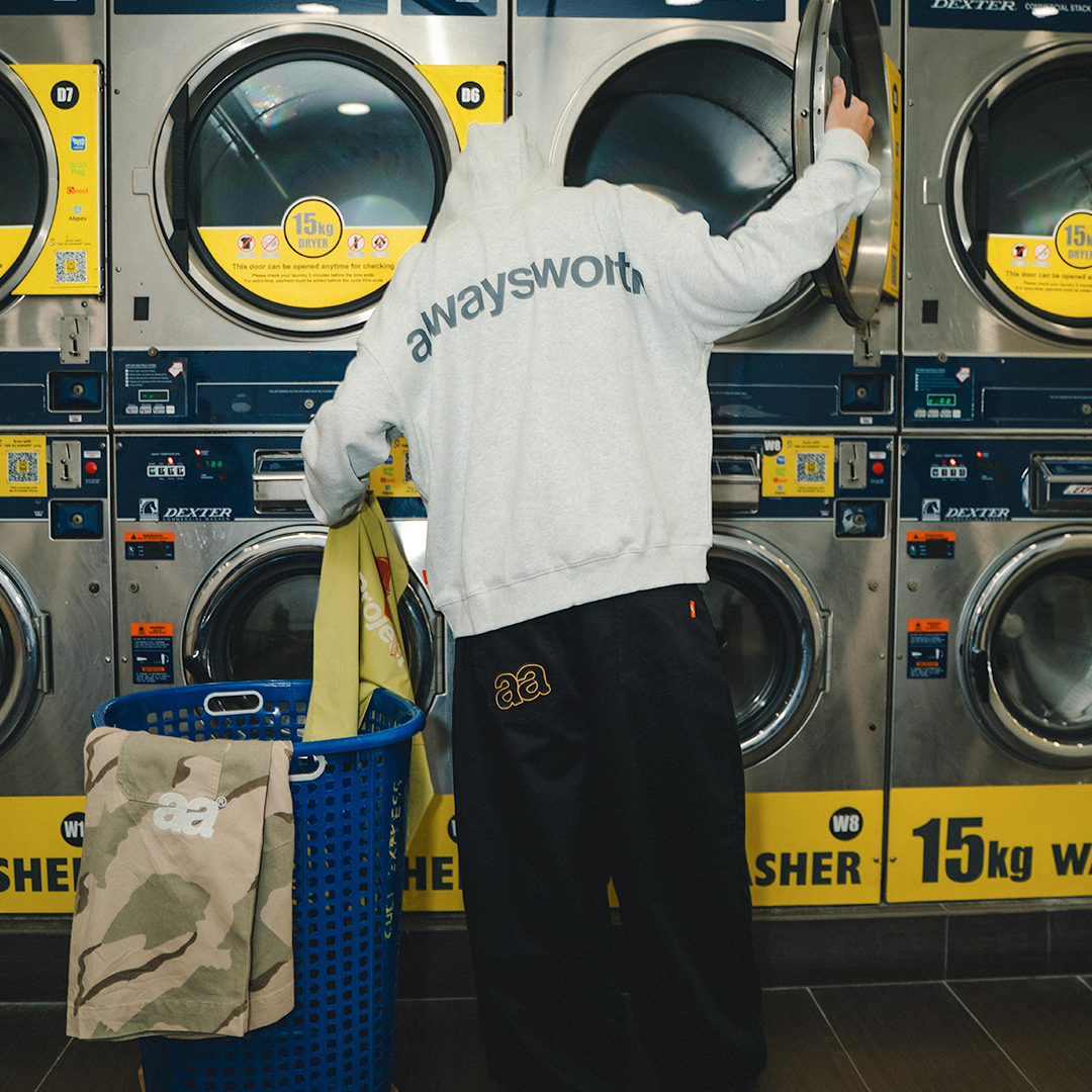 A.A "ALWAYSWORTH" Double Zipper Hoodie 雙拉鏈連帽外套