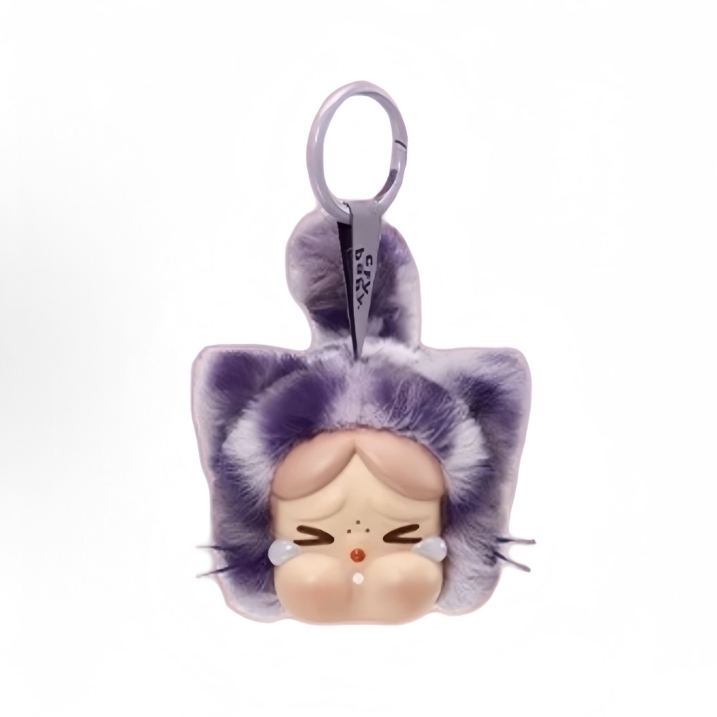 POP MART CRYBABY 豹豹貓貓系列 毛絨 掛件  盲盒