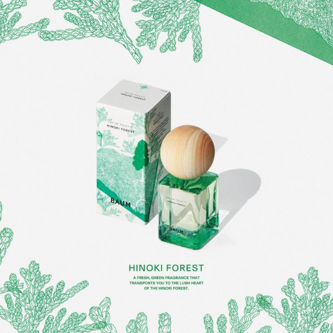 限定] BAUM Eau de Toilette HEAU DE TOILETTE HINOKI FORES