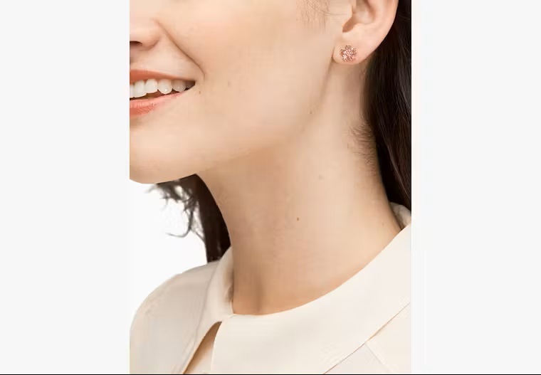 [S] KATE SPADE O0RU2821 KATE SPADE EARRINGS,LIGHT PINK, 098686741959 (SKS1544)