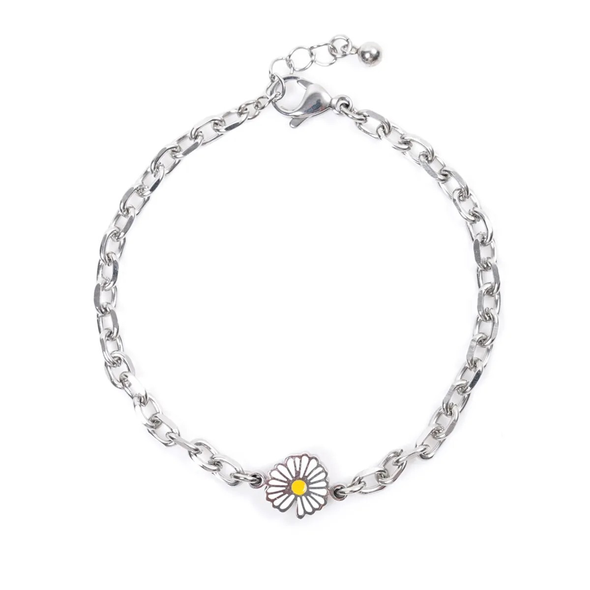 【OWN】JBANS CLASSIC 手鍊 韓國 飾品 雛菊 花花 手術鋼 皮革鍊式組 經典老牌 男女尺寸