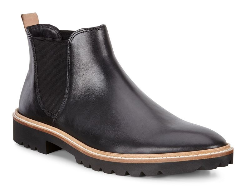 【現貨】ECCO DM090378 INCISE elegante Stiefelette für Damen in schwarz